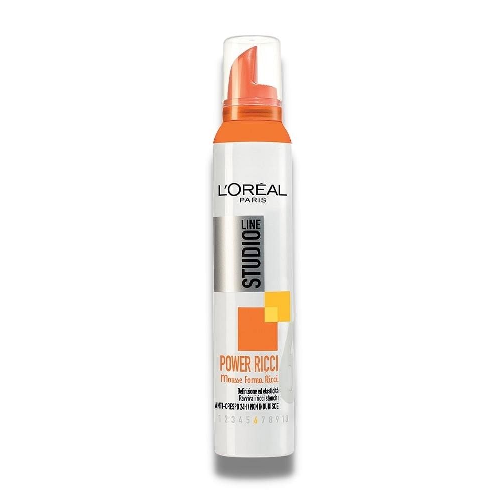 l-oreal studio line power ricci spuma capelli 200 ml in offerta