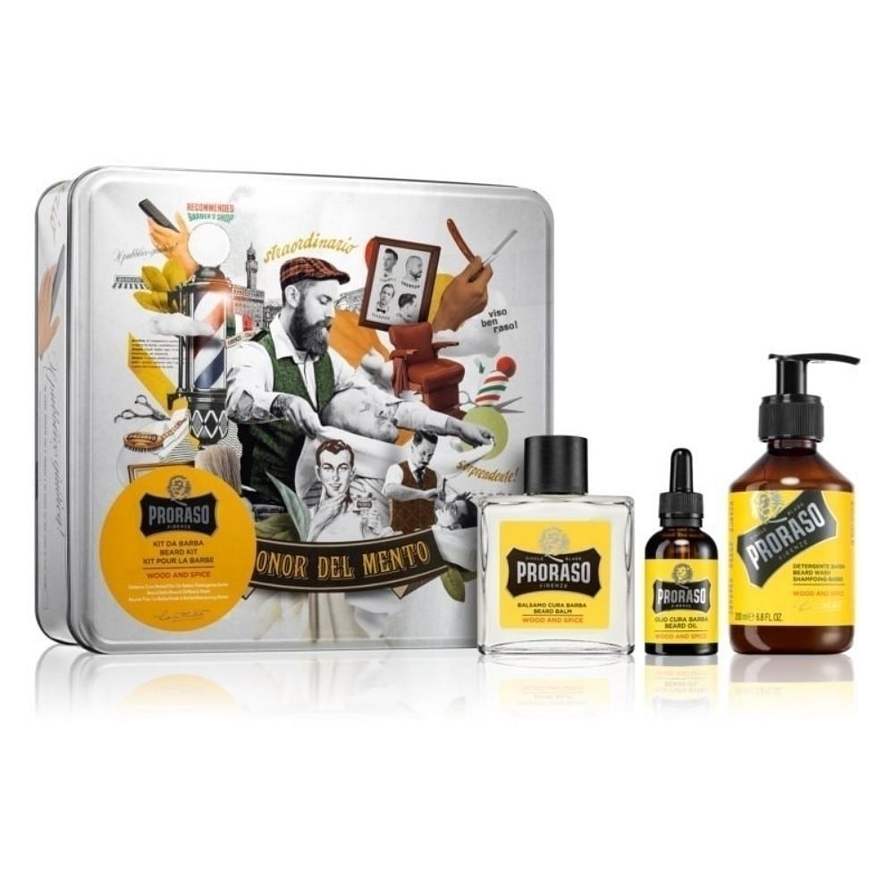 PRORASO KIT BARBA WOOD AND SPICE on sale