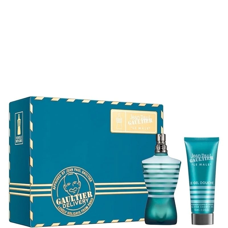 Jean paul gaultier le cheap male gift set 75ml