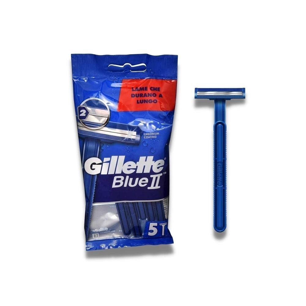 8 lamette due lame GILLETTE BLUE 2 PLUS usa e getta - Profumeria