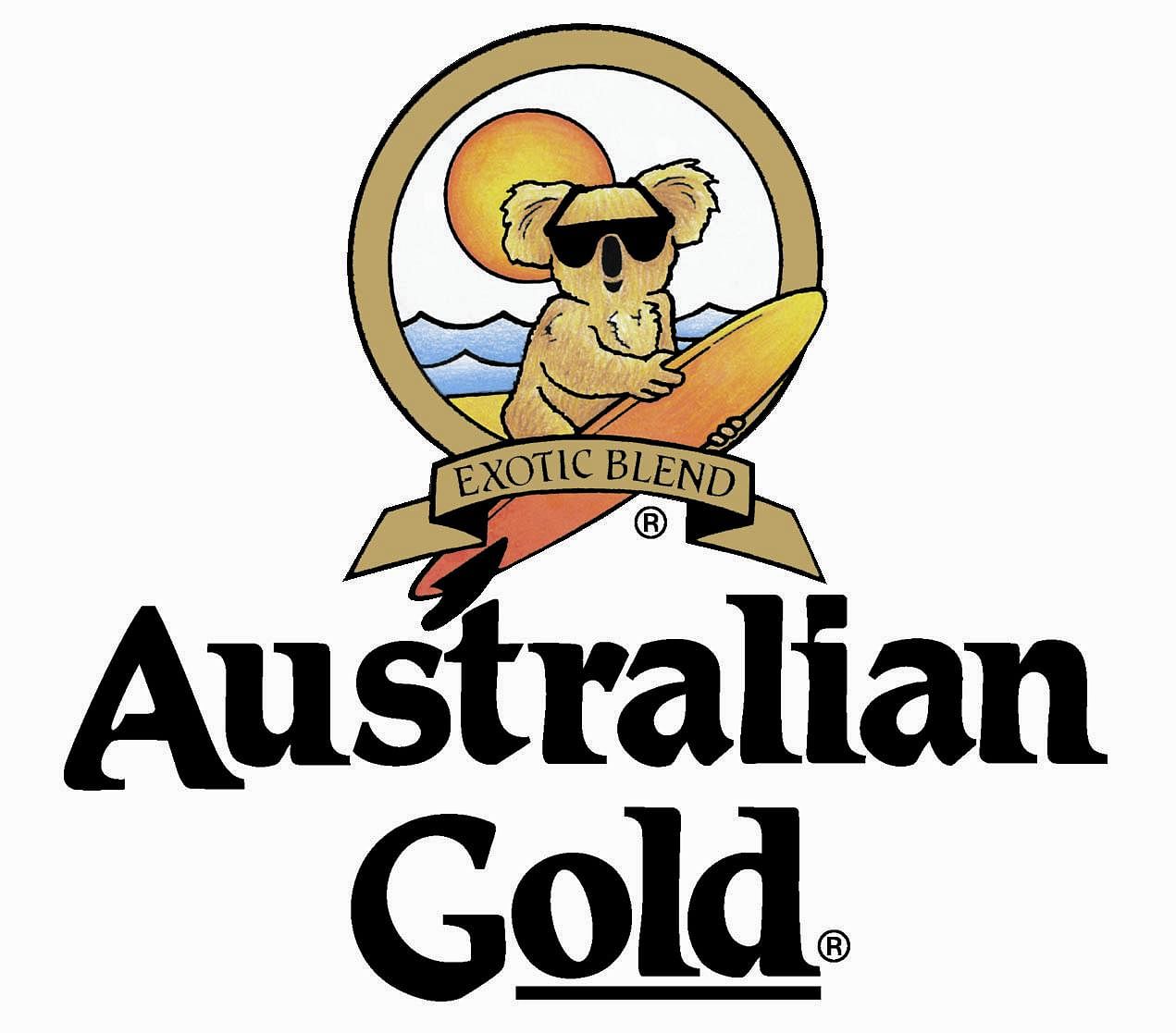 Australian Gold, Solari per pelle perfetta! Logo