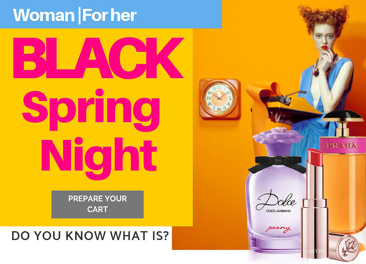 Black Spring Night Woman